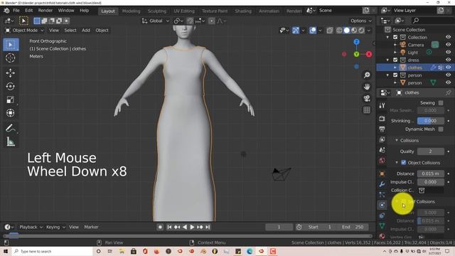 Blender Quick Tip: Create wind blown cloth the easy way.