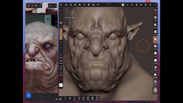Daily Sculpting Exercise #9 ( Nomad Sculpt )
