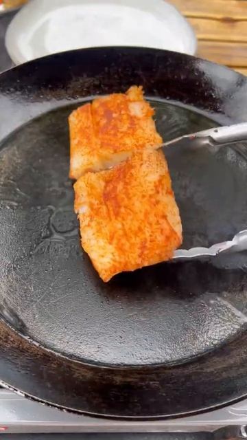 Pan fried Alaskan Cod