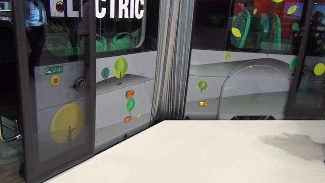 BYD eBus 18m 3 Doors Electric Bus (2019) Exterior and Interior