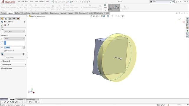 [Part -11] Wall -E Robot | Solidworks | Hand 1