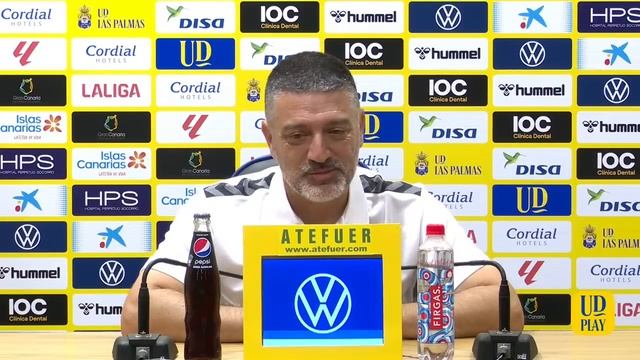 Rueda de prensa de García Pimienta previa a UD Las Palmas vs Real Sociedad | UD Las Palmas