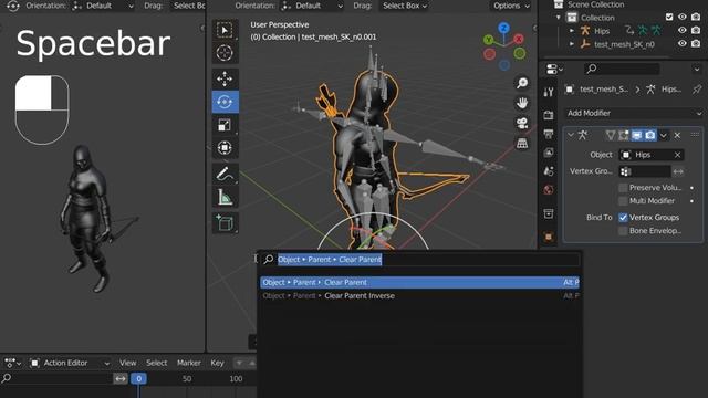 Blender - How to fix armature rotation