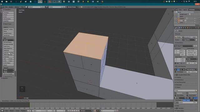 [3] Como Modelar en Blender: herramienta EXTRUDE - tutorial en español CURSO BLENDER