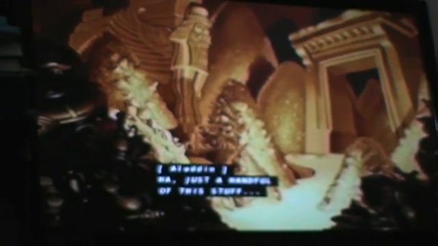 Aladdin Vhs 1993 Jasmine Confronts Jafar Aladdin At The Cave Of Wonders