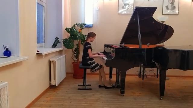 Рыбальченко Александра 12 лет, Детская музыкальная школа им. Л.М. Буркова г. Апатиты