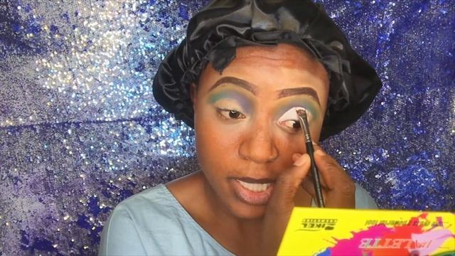 Zikel Cosmetics/ First Impression/ The Zikel Little Mermaid Color Splash Eyeshadow Palette Review