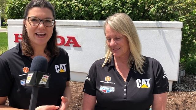 Katherine Legge and Jackie Heinricher Visit Honda R&D Americas