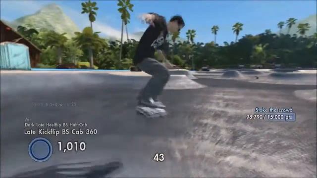 Skate 3: Jam 193,228 - Danny Way Tranny Demo