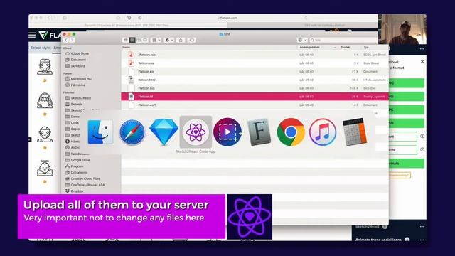 Sketch2React Pro Tip – Working with Icon Fonts