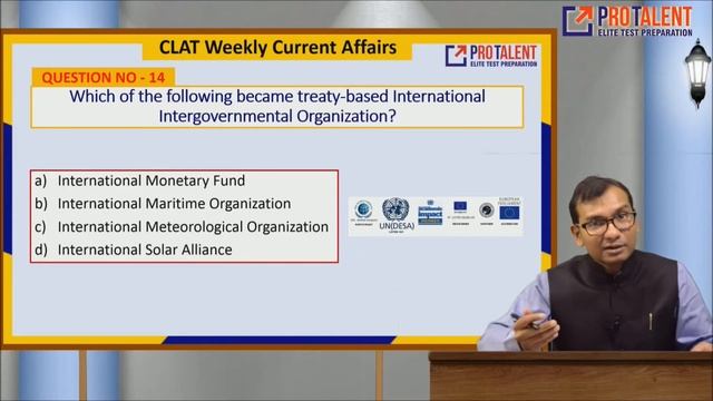 Most Probable GK Questions for CLAT I December 2017 I Module 1 by ProTalent