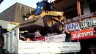 CAT 262B + Mercedes Actros Rokytnice nad Jizerou