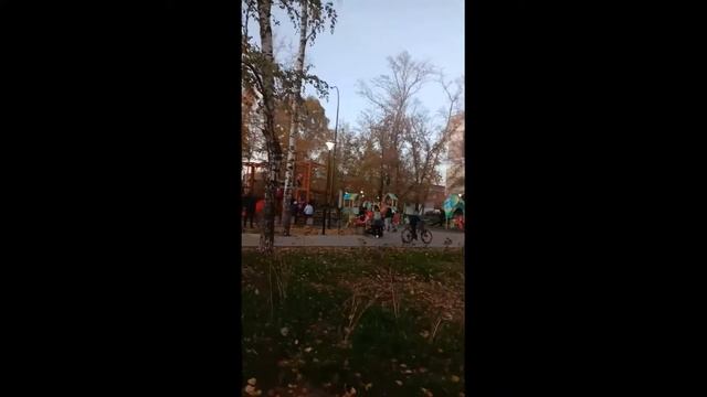 гуляю по парку  ленинский район октябрь 12