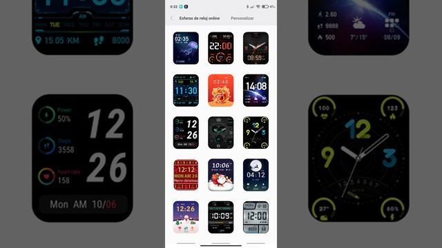 descargar esferas en reloj amazfit gts .