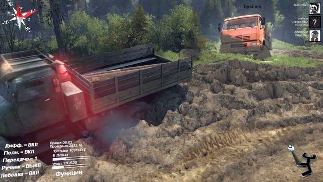 [CO-OP] SpinTires #3- ЭПИЧНОСТЬ!