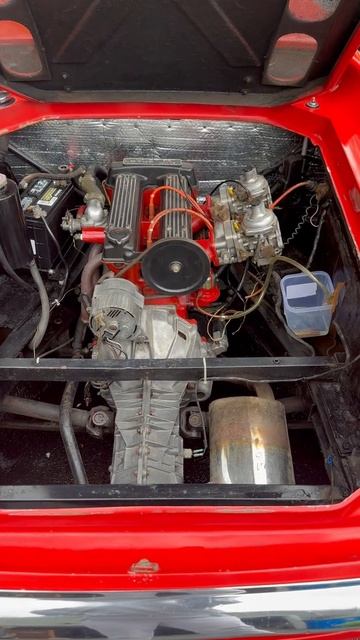 1972 Lotus Europa first start in 27 years.