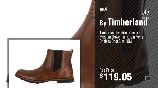 Top 10 Chelsea Boots Timberland [ Winter 2018 ]: Timberland Men's Carter Notch Chelsea Boot, Dark