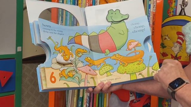 SunnySideUp Reads, "Chomp Goes the Alligator."