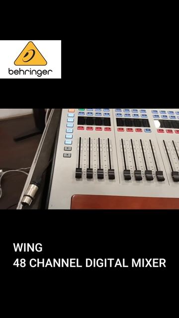 WING FROM BEHRINGER I A 48 CHANNEL DIGITAL MIXER