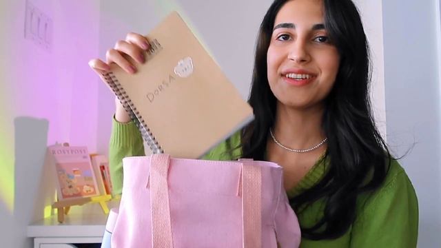 What's in my bag for college | aesthetic backpack tour | Uni Essentials 2023