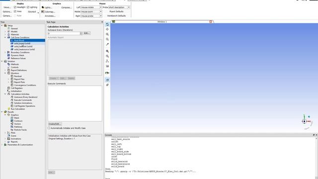 Freeze Certain Flow Variables In A Domain In Fluent