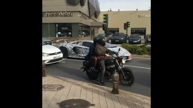 The Lamborghini Aventador SV Jota spotted in Spain!