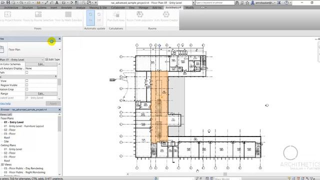 REVIT Auto Room Finishes Populator
