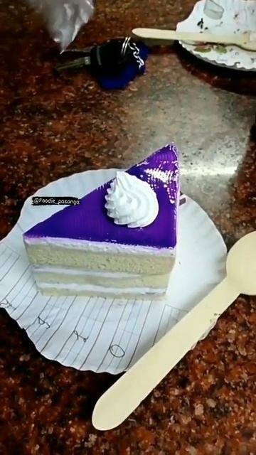 Ice Cake | Black Forest | Cream Cake | Cake Piece | Time Pass Food | Foodie Pasanga |