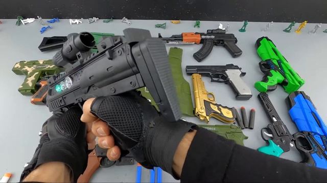 Army Steel Vest, Toy Military Guns, Nerf Shooting Guns, Ammunition And Desert Eagle Gun