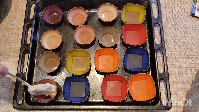 Кексики из творога.Вкусно и просто.