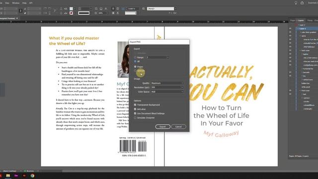Cover Elements Extraction | Adobe InDesign
