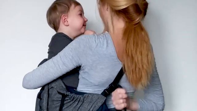 Эрго-рюкзак Nashsling COMBI - Положение на бедре | Baby Carrier Nashsling COMBI - Hip Carry