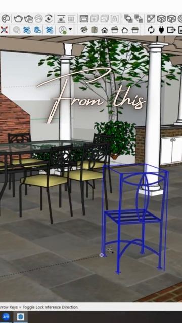 Exterior Rendering using Sketchup & Vray