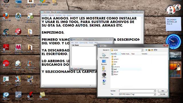 Tutorial - Instalar y usar IMG Tool - GTA San Andreas