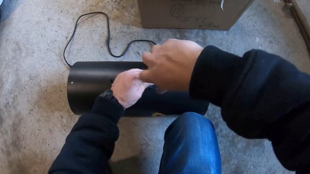 vlog #51/budowa garażu/remont stodoły/Test Nagrzewnicy 40KW/Czy da radę ogrzać warsztat/Serial