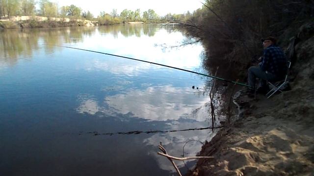 Река Медведица Петрович на рыбалке 18 04 2025 г