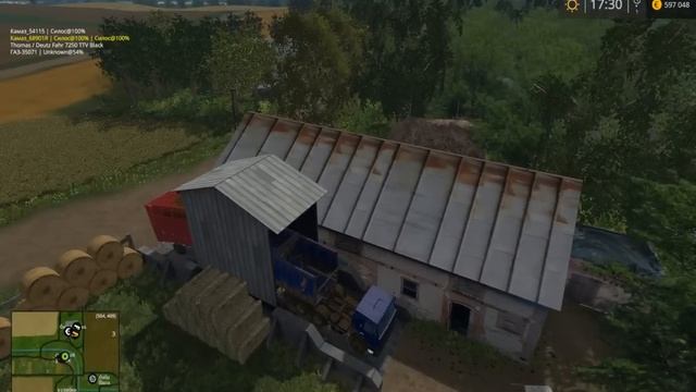 FS 15 Let's play карта Янова долина хардкор v2.0 ( Janov Valley hardcore ) кооп 30 #