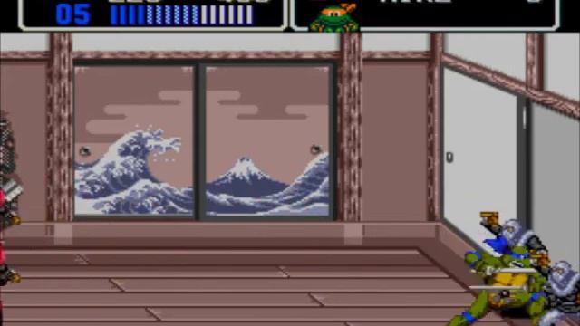 Прохождение (TMNT) TEENAGE MUTANT NINJA TURTLES - The Hyperstone Heist (SEGA)