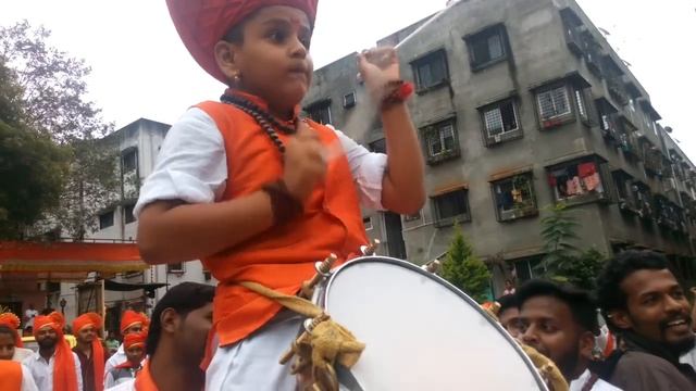 ८ वर्षाच्या मुलाचे  उत्कृष्ट   ताशा वादन  | best tasha   by 8 year kid in pune | Pune Dhol Tasha