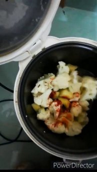simple curry cooking during lock-down in a rice cooker!