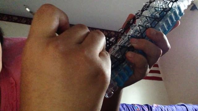 how to make a TRIPLE RAINBOW LOOM Bracelets