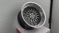 Диски SRL F051 19 10.5J вес 10,4kg Hyper Black Machined Lip