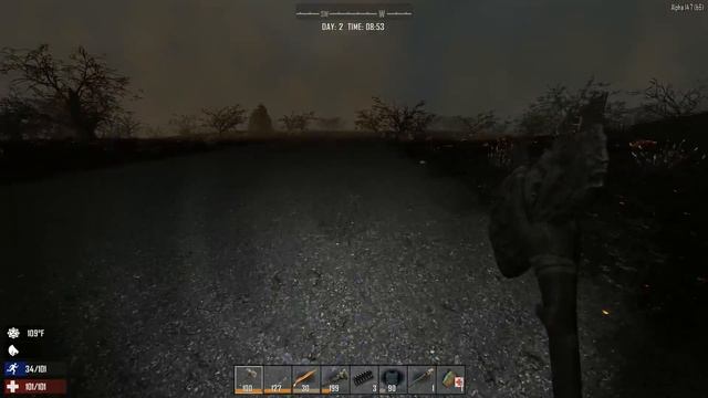7 Days to Die Tutorial Series | 7 Day Mini-series | Day 2 | Surviving heat stroke