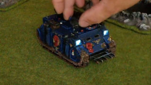 Rhino Razorback Crimson Fists