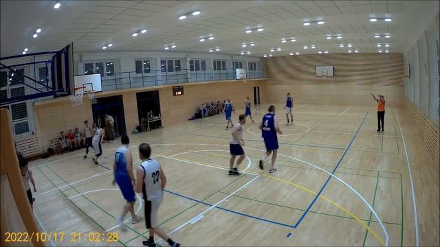 2022-10-17 VSK Iuridica B vs. Sokol Vyšehrad B - 68 vs. 60
