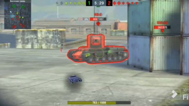 Интересные моменты в tanks blitz 1