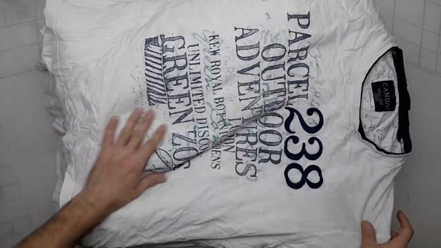 12757 Футболки белые 64035 (extra) 5 пак. 13кг. 4,95€/кг. 73шт.