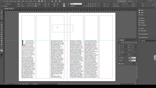 Adobe InDesign CC 2021: Creating a double-page spread