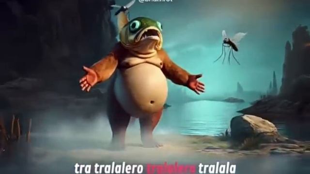Tralalero tralala Bombordino Crocodilo Chimpanzini Bannanini Итальянский меме
