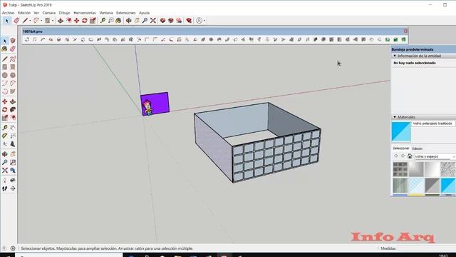 Divide selected face into panels /1001bit plugin SketchUp